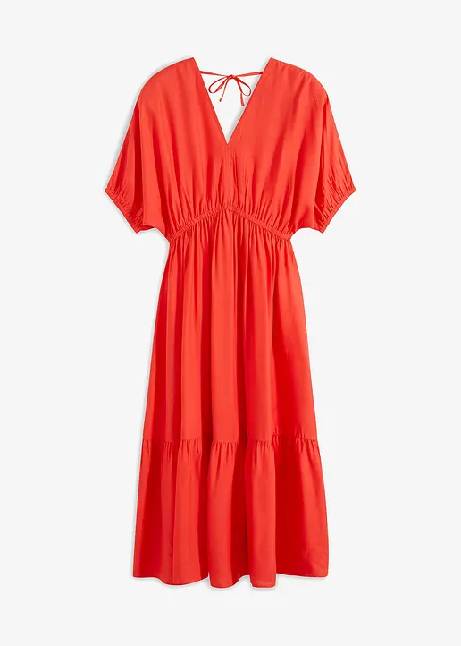 bonprix Sommerliches Kleid mit schönem Muster - rot - Damen