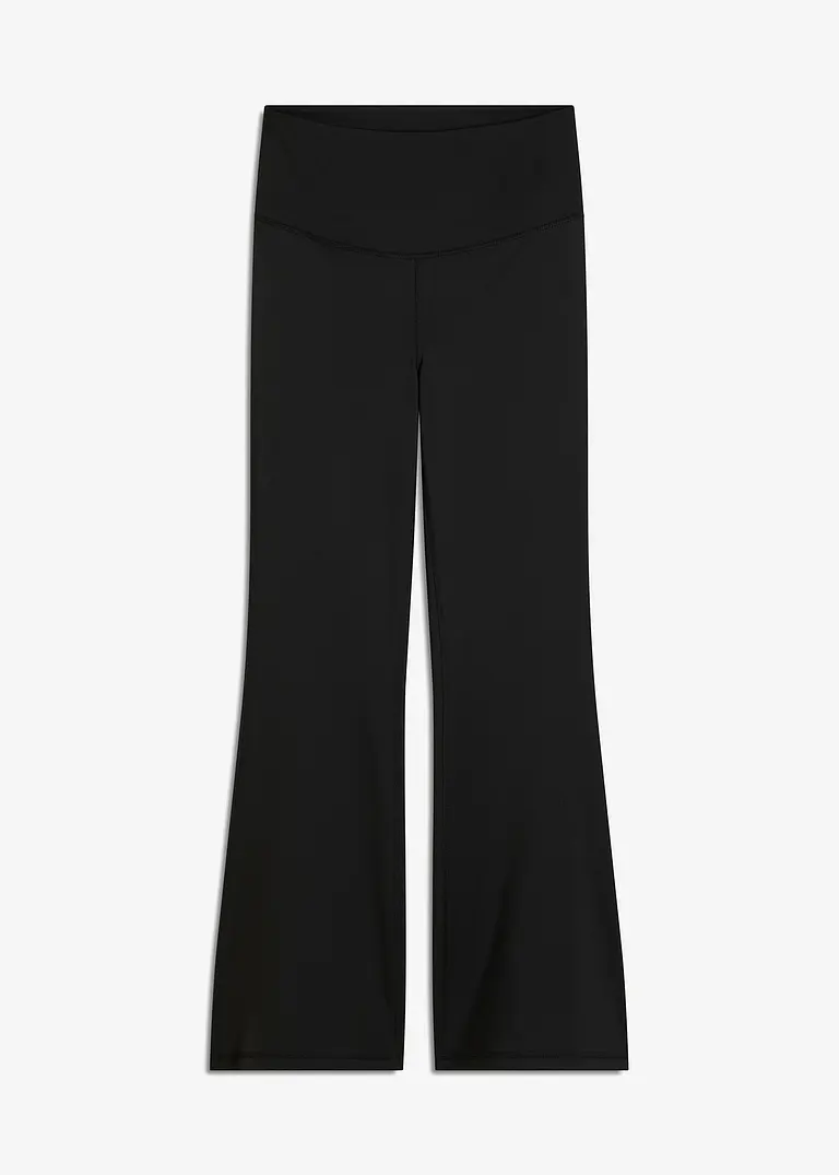 bonprix Sport-Leggings mit Shapefunktion am Bauch Quick Dry - schwarz