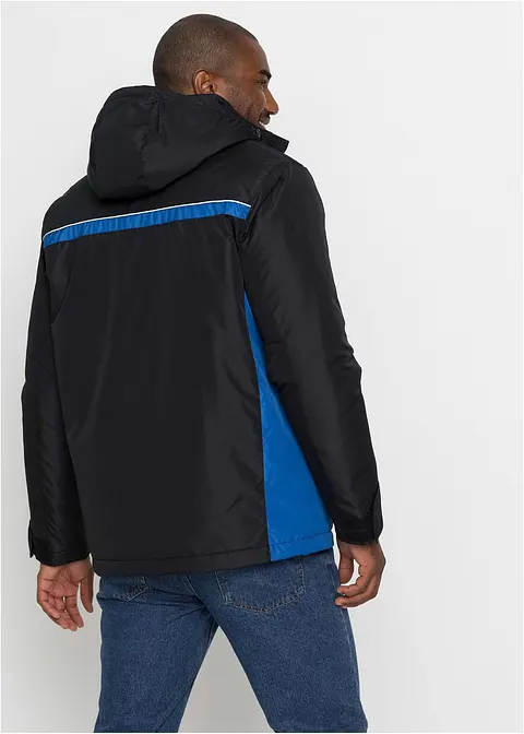 Bonprix Sportive Herren Winterjacke Mit Praktischen Funktionen - Schwarz