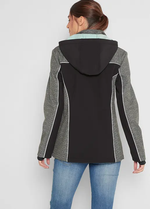 Bonprix Sportive Übergangsjacke Mit Stehkragen - Grau - Damen
