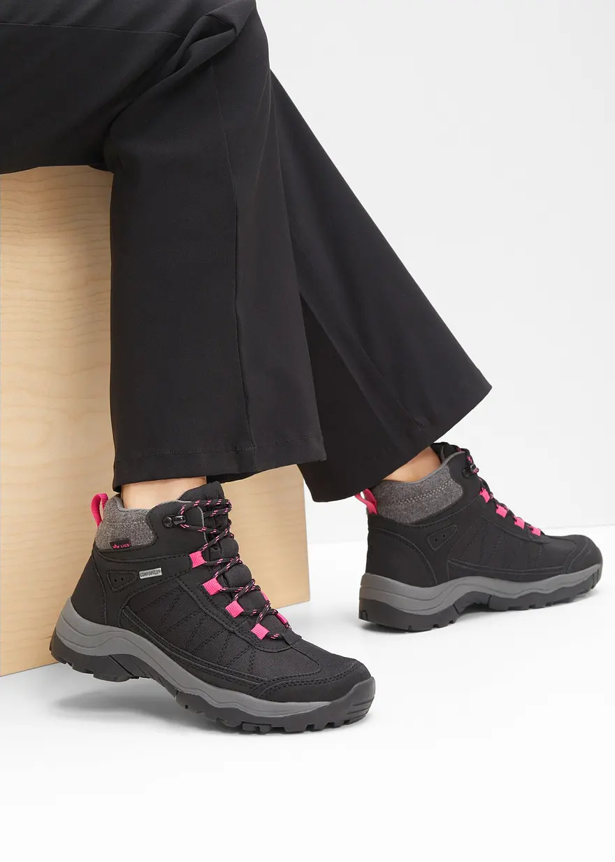 Bonprix Sportiver Trekkingschuh Mit Comfortex-Klimamembran - Schwarz