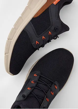 Bonprix Sportlicher Bugatti Sneaker Mit Materialmix - Blau