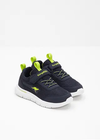 Bonprix Sportlicher Kangaroos Kinder Sneaker Mit Materialmix - Blau