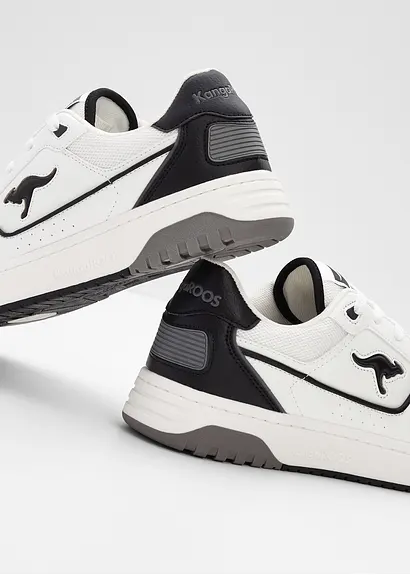 Bonprix Sportlicher Kangaroos Sneaker Mit Vielen Details - Weiß