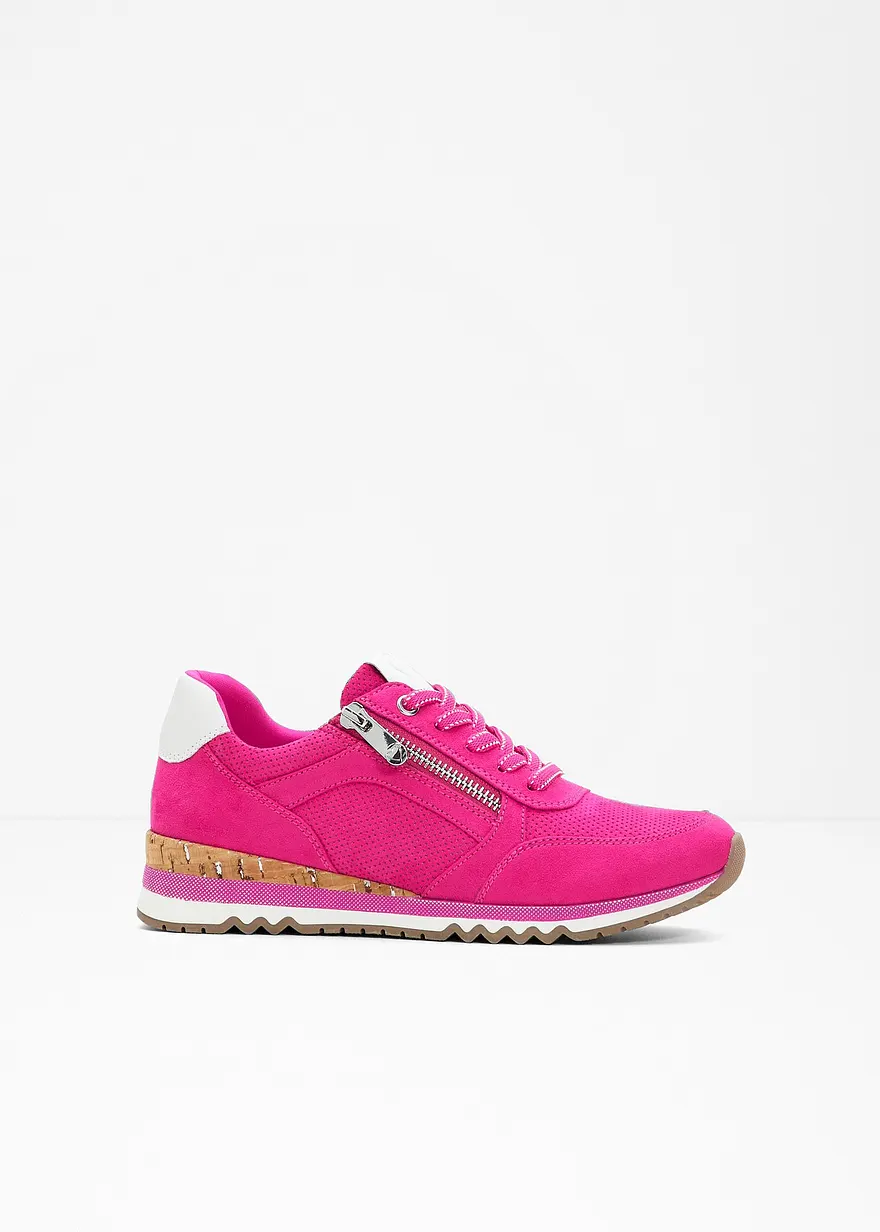 Bonprix Sportlicher Marco Tozzi Sneaker Mit Vielen Details - Pink - Damen