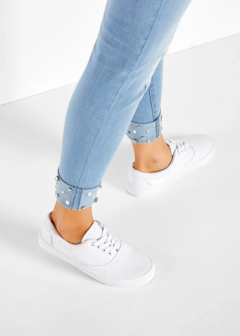 Bonprix Sportlicher Sneaker Von Bpc Ideal Für Die Freizeit - Weiß - Damen