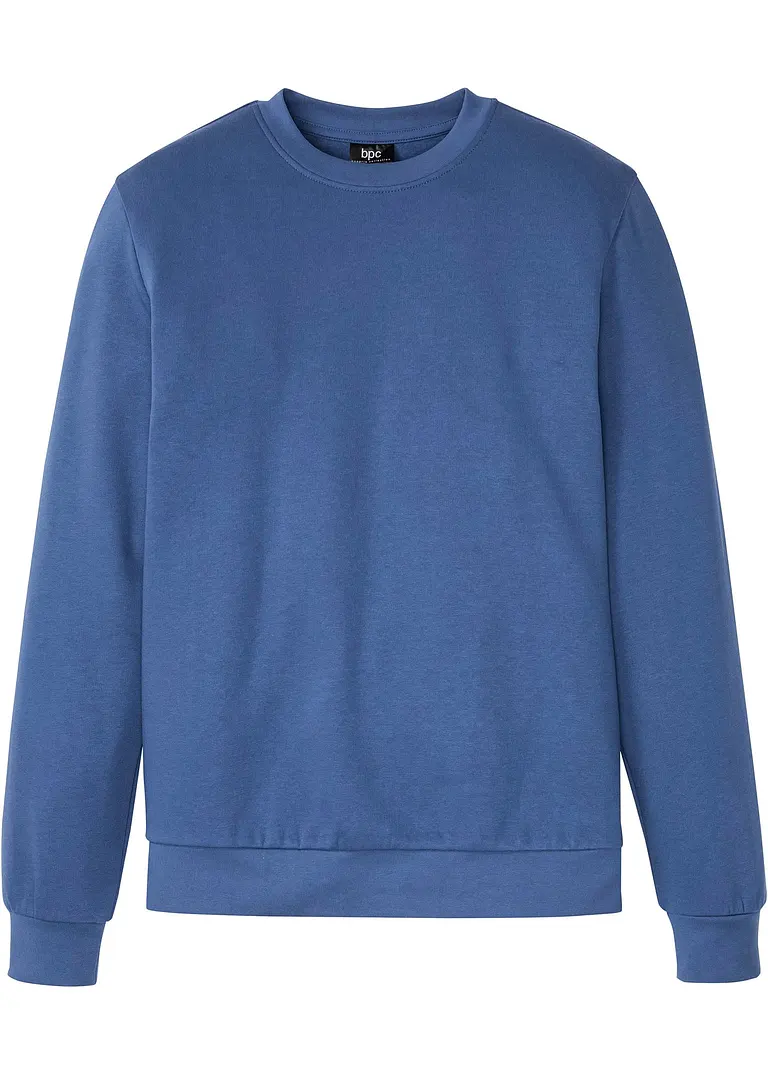 bonprix Sportliches Sweatshirt mit Rundhals-Ausschnitt von innen weich angeraut
