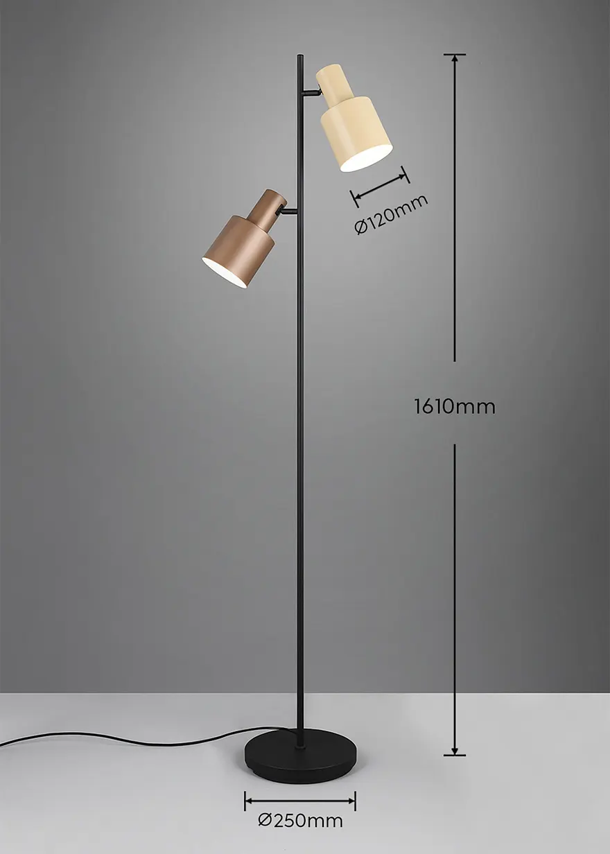 Bonprix Stehleuchte - Moderne Farbkombination Mit Beige Und Coffee-Tönen