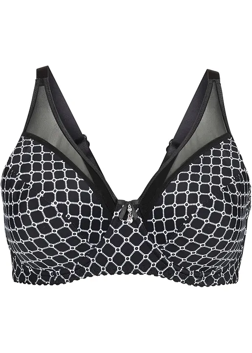 bonprix Stilvoller Minimizer-BH mit leicht transparentem Einsatz - Damen