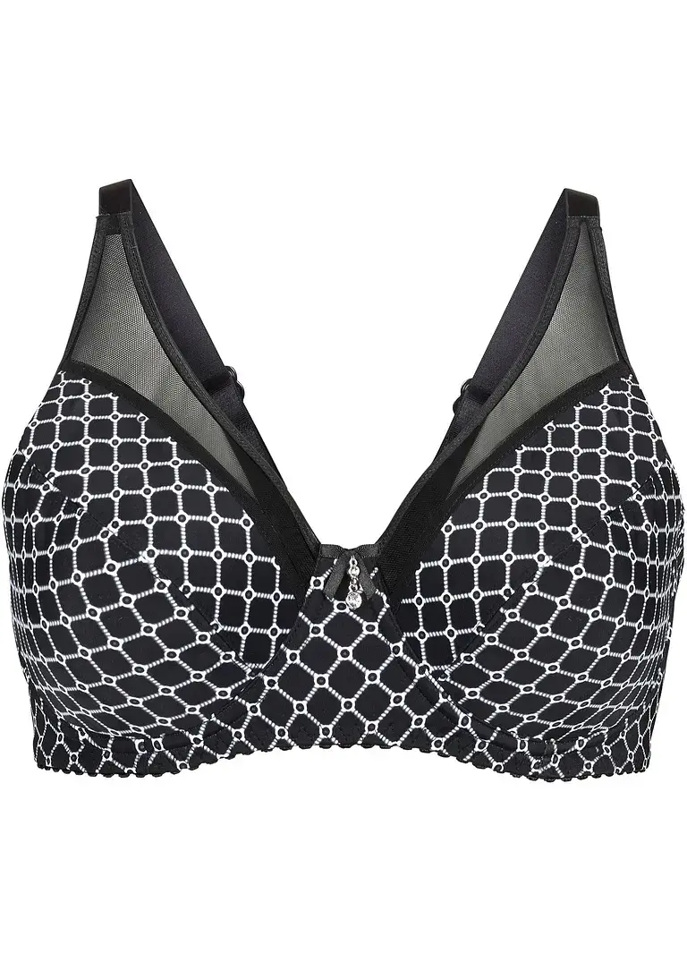 bonprix Stilvoller Minimizer-BH mit leicht transparentem Einsatz - Damen