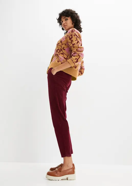 Bonprix Stretch-Hose Mit Tunnelzugbund Und Eingriffstaschen