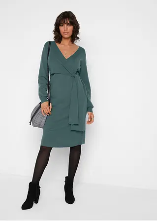Bonprix Strickkleid Für Die Schwangerschaft Und Danach - Grün