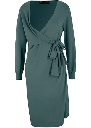 bonprix Strickkleid für die Schwangerschaft und danach - grün