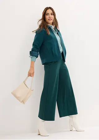 Bonprix Stylische Blousonjacke Mit Reißverschluss - Grün