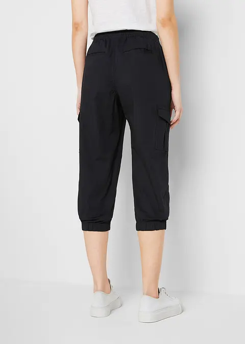 Bonprix Stylische Cargohose In ¾-Länge Und Taschen An Den Beinen - Damen