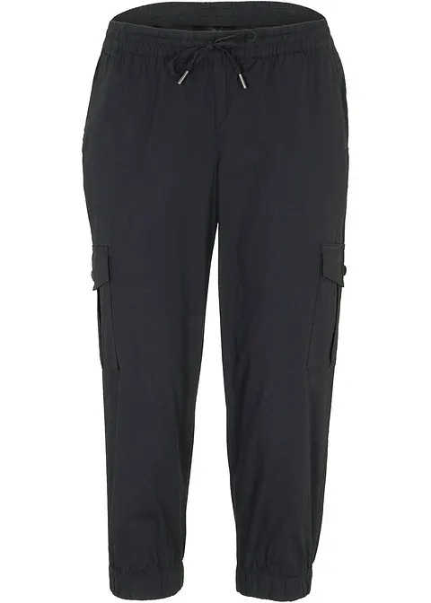 bonprix Stylische Cargohose in ¾-Länge und Taschen an den Beinen - Damen