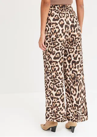 Bonprix Stylische Hose Mit Coolem Print - Schwarz - Damen