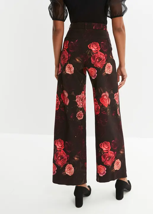 Bonprix Stylische Hose Mit Toller Passform - Rot Regular