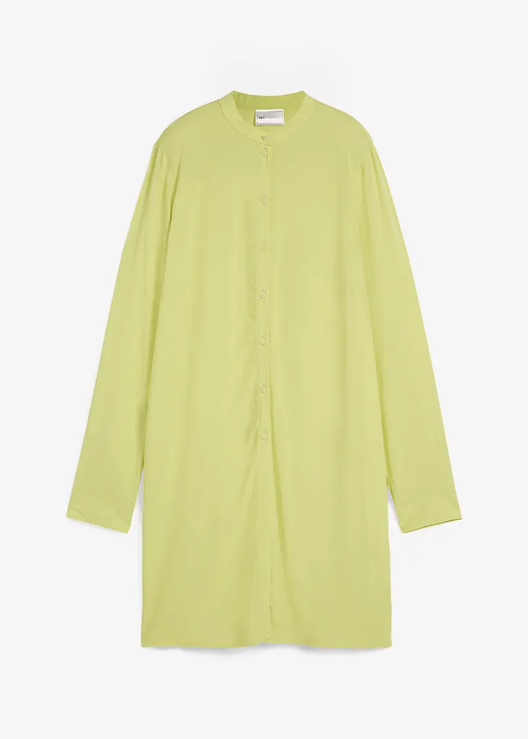 bonprix Stylische Longbluse mit Schlitzen - gelb - Damen