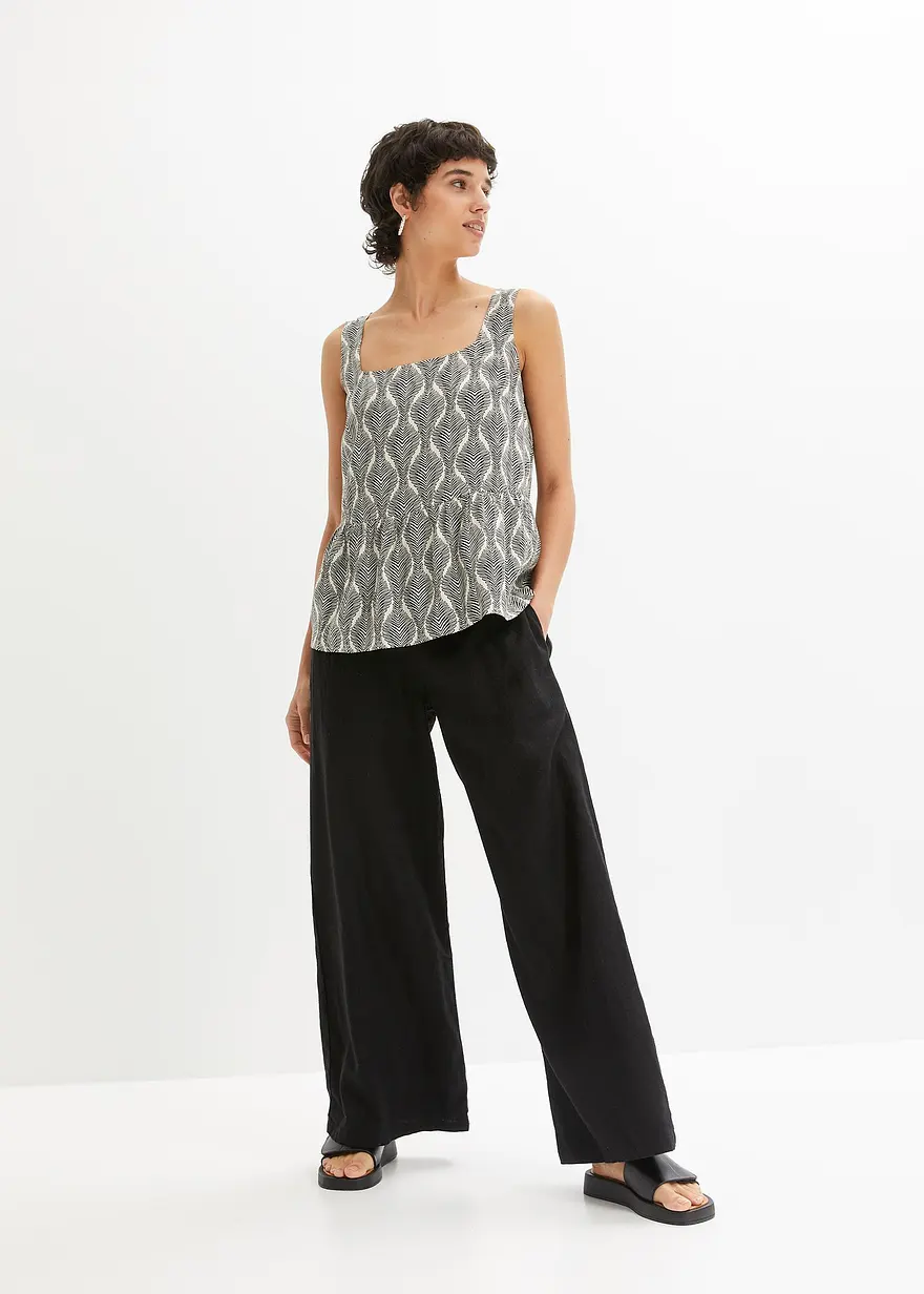 Bonprix Stylische Marlene-Hose Mit Bequembund Und Bequemer Passform