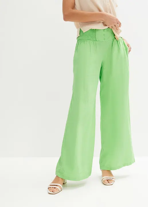 Bonprix Stylische Marlene-Hose Mit Bequembund Und Bequemer Passform