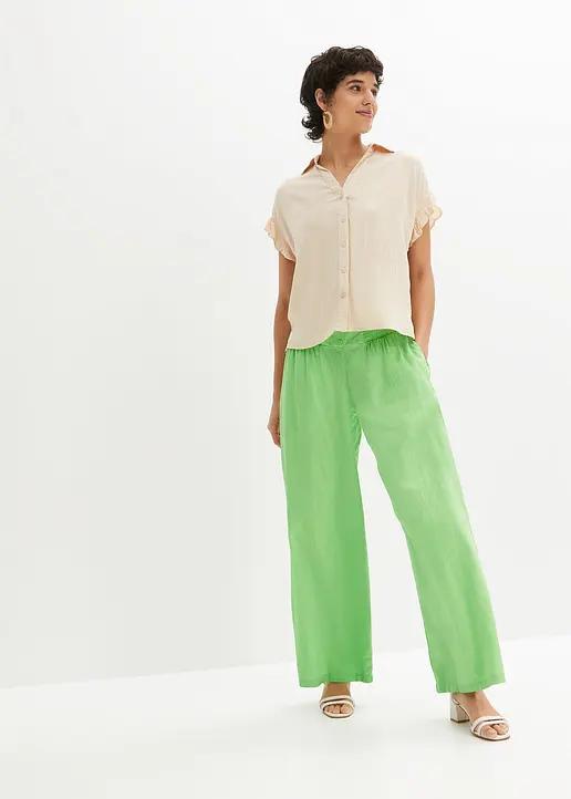 Bonprix Stylische Marlene-Hose Mit Bequembund Und Bequemer Passform