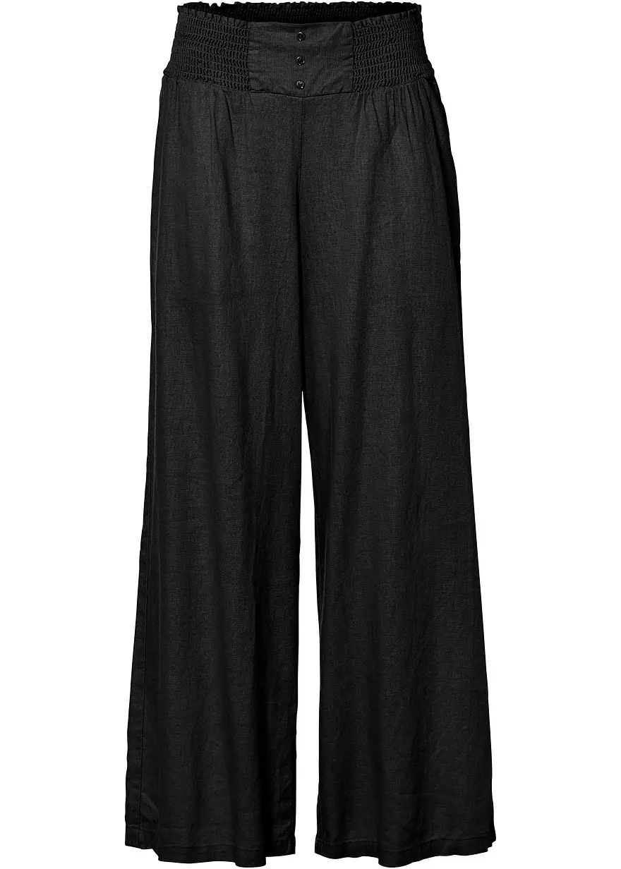 bonprix Stylische Marlene-Hose mit Bequembund und bequemer Passform