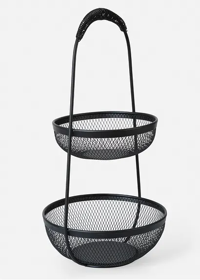 Bonprix Stylische Ordnung: Der Doppelte Drahtkorb Für Jeden Raum