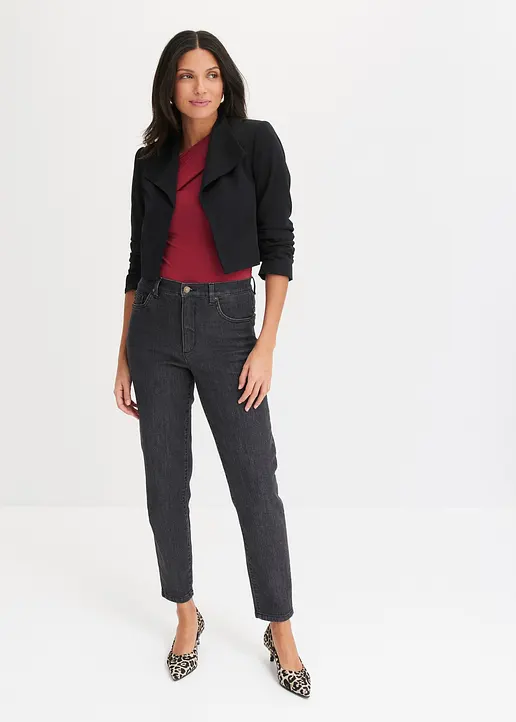 Bonprix Stylischer Blazer Mit Toller Passform Und Gerafften Ärmeln