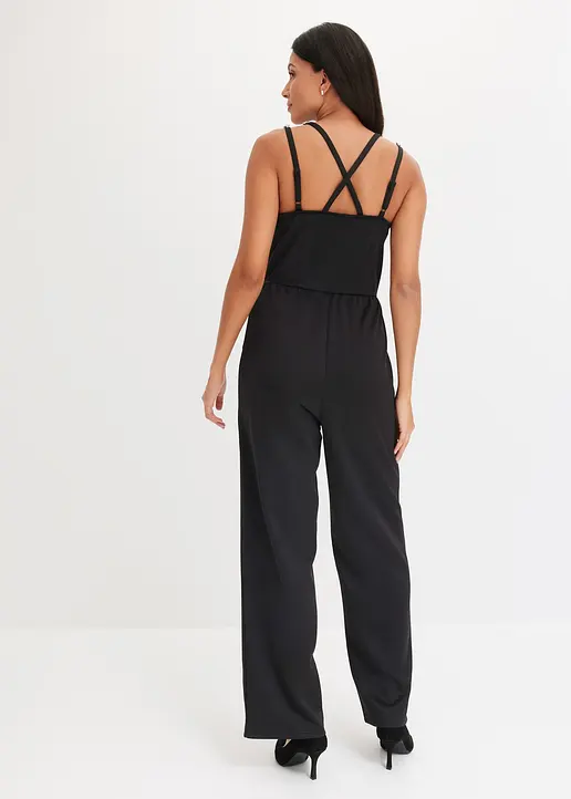 Bonprix Stylischer Jumpsuit Mit Toller Passform - Schwarz