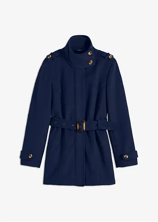 bonprix Stylischer Mantel mit tollem Gürtel und nachhaltigem Polyester