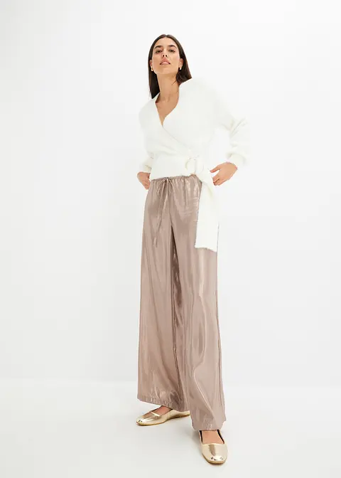 Bonprix Stylischer Pullover Mit Toller Passform - Weiß - Damen