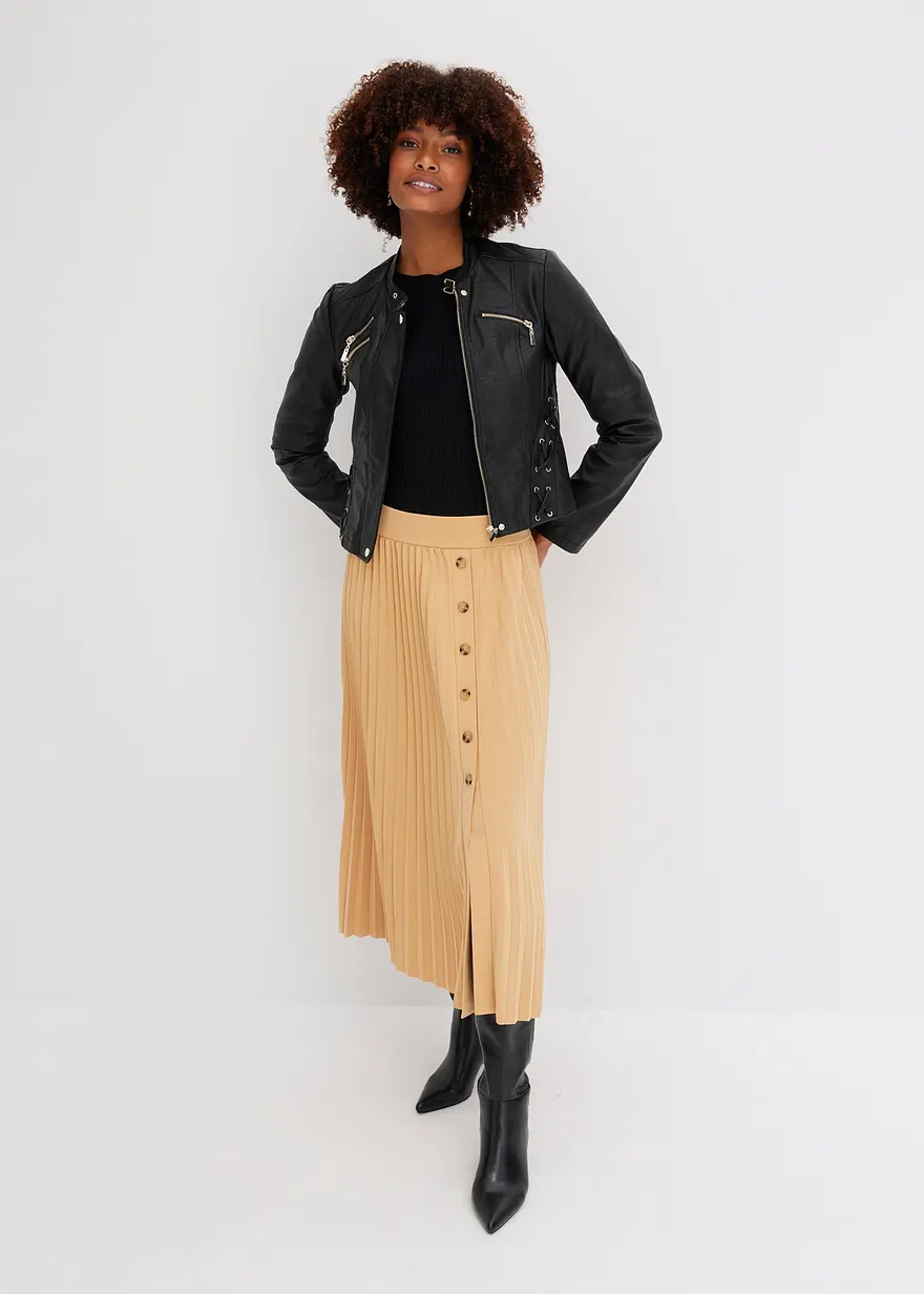 Bonprix Stylischer Rock Mit Toller Passform - Braun - Damen