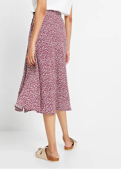 Bonprix Stylischer Viskoserock Mit Aufgesetzten Taschen Und Bequembund