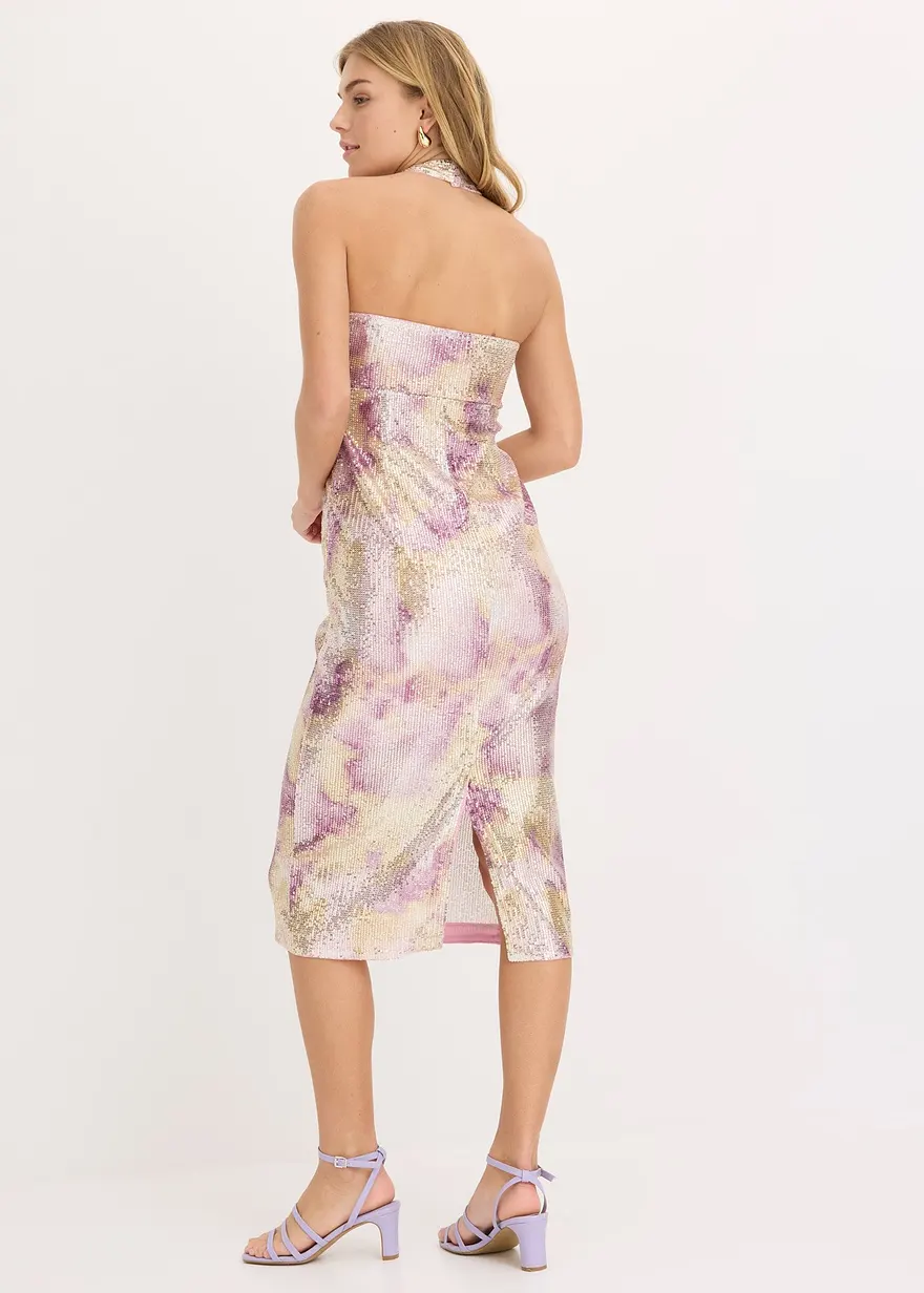 Bonprix Stylisches Kleid Mit Cut Out Vorne - Rosa - Damen