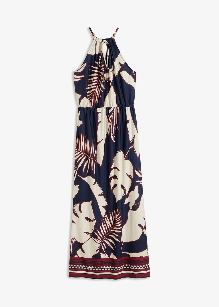 bonprix Stylisches Kleid mit toller Passform - blau - Damen