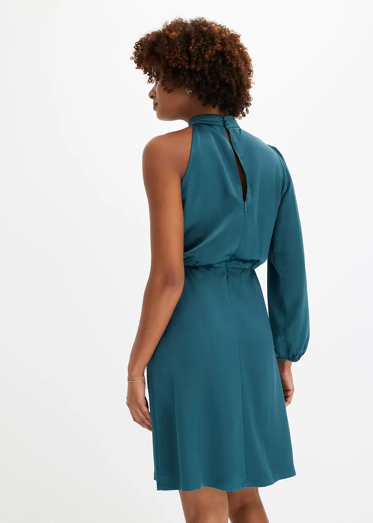 Bonprix Stylisches Kleid Mit Toller Passform - Petrol - Damen