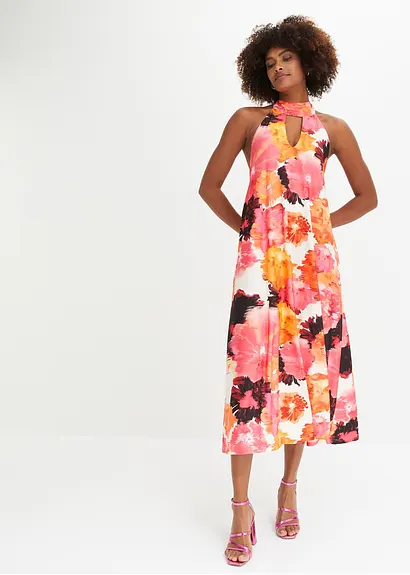 Bonprix Stylisches Kleid Mit Toller Passform - Pink - Damen