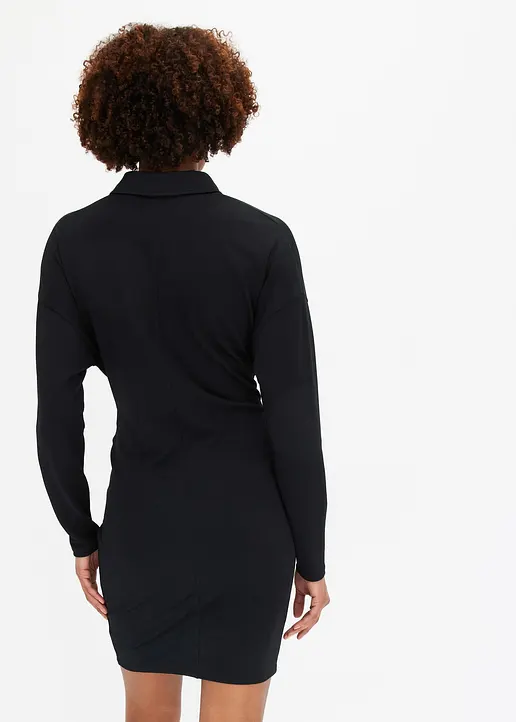 Bonprix Stylisches Kleid Mit Toller Passform Und Dekorativem Bindegürtel