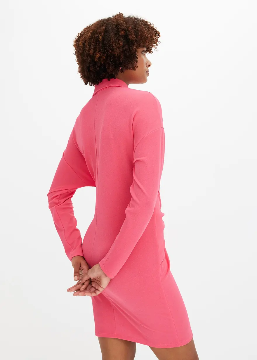 Bonprix Stylisches Kleid Mit Toller Passform Und Dekorativem Bindegürtel