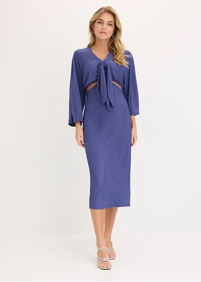 Bonprix Stylisches Kleid Mit Toller Passform Und Tiefem Ausschnitt Vorne