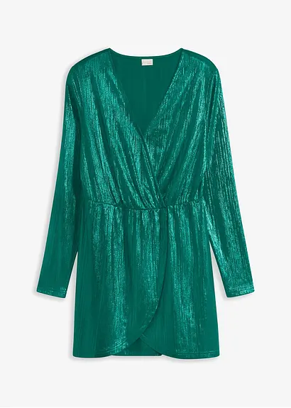 bonprix Stylisches Minikleid mit toller Passform und glänzendem Material
