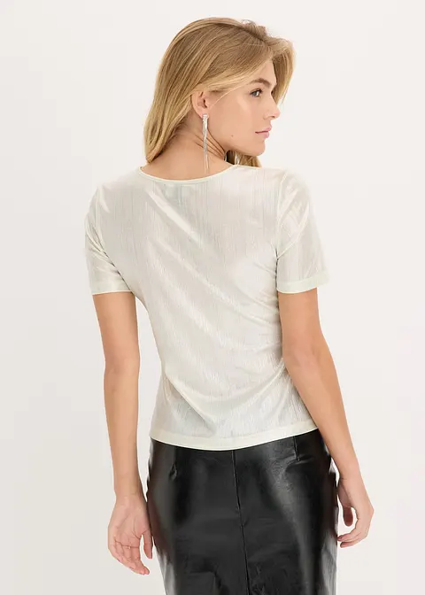 Bonprix Stylisches Shirt Mit Toller Passform - Beige - Damen