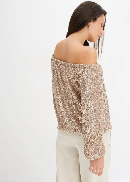 Bonprix Stylisches Shirt Mit Toller Passform - Grau - Damen