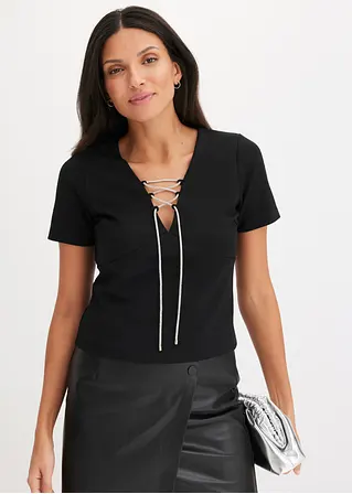 Bonprix Stylisches Shirt Mit Toller Passform Und Tiefem Ausschnitt