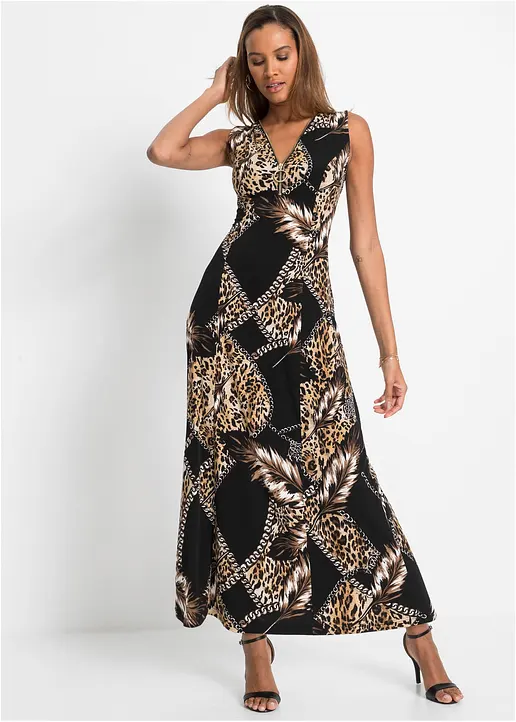 Bonprix Stylisches Stretch-Kleid Mit Tollem Reißverschluss Vorne. - Damen
