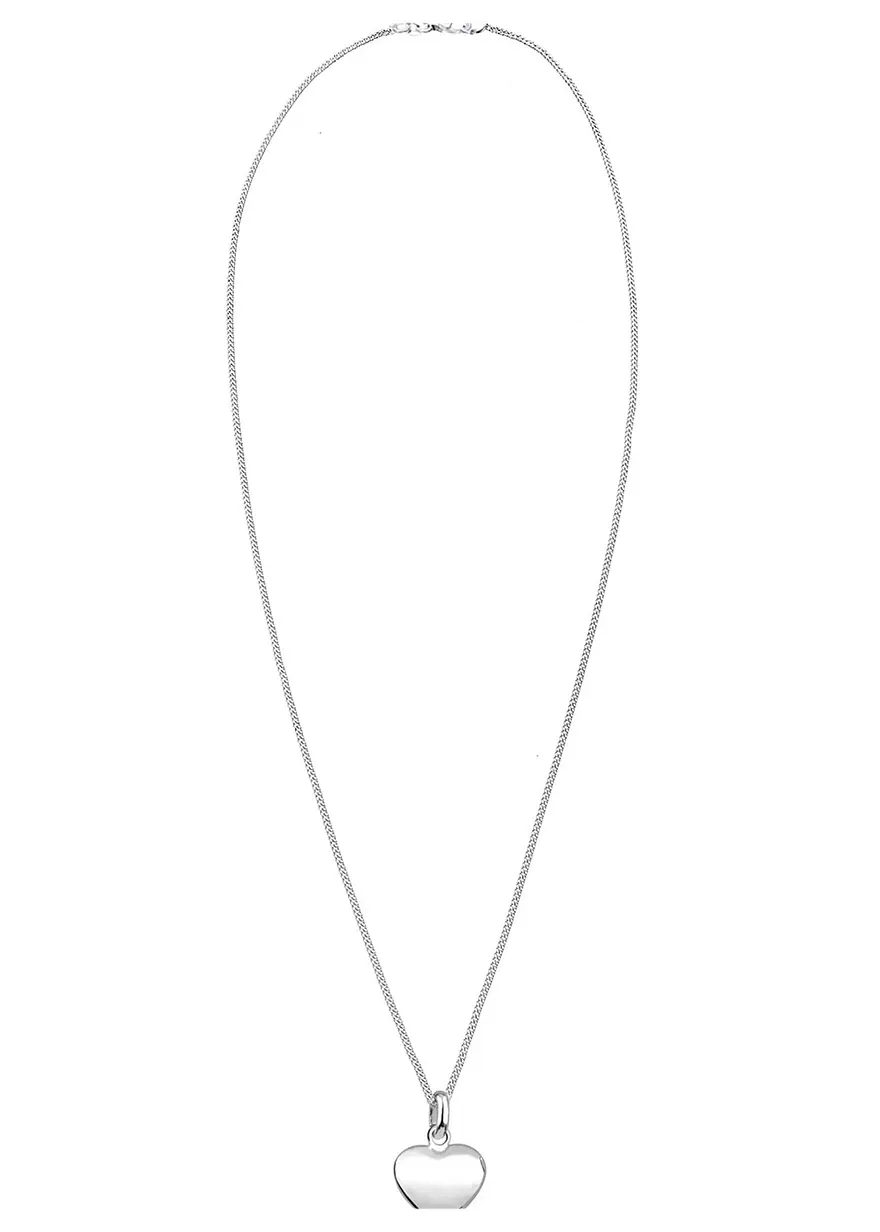 Bonprix Süße Halskette Mit Herzanhänger Aus 925er Sterling Silber - Damen