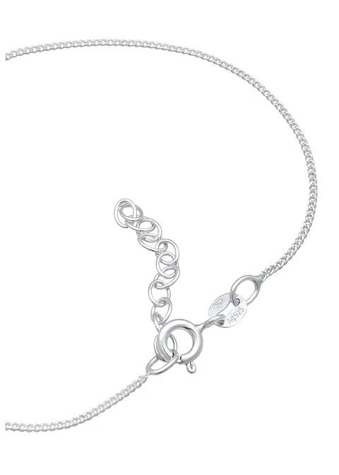 Bonprix Süßes Armband Mit Herzanhänger Aus 925er Sterling Silber - Silber