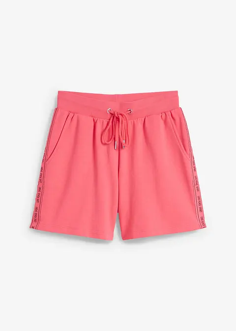 bonprix Sweat-Shorts aus Stretch-Material - pink - Damen