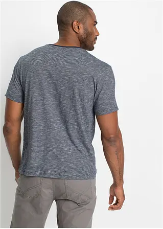 Bonprix T-Shirt Mit Komfortschnitt 2er Pack Mit Modischem Druck. - Herren